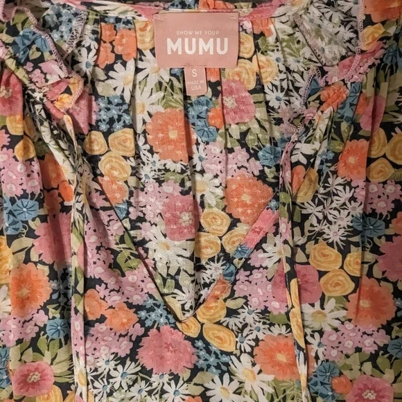 Show Me Your Mumu Viola Mini Dress in Wild Flora - Picture 7 of 11